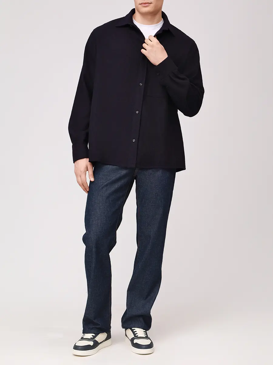 Рубашка шерстяная