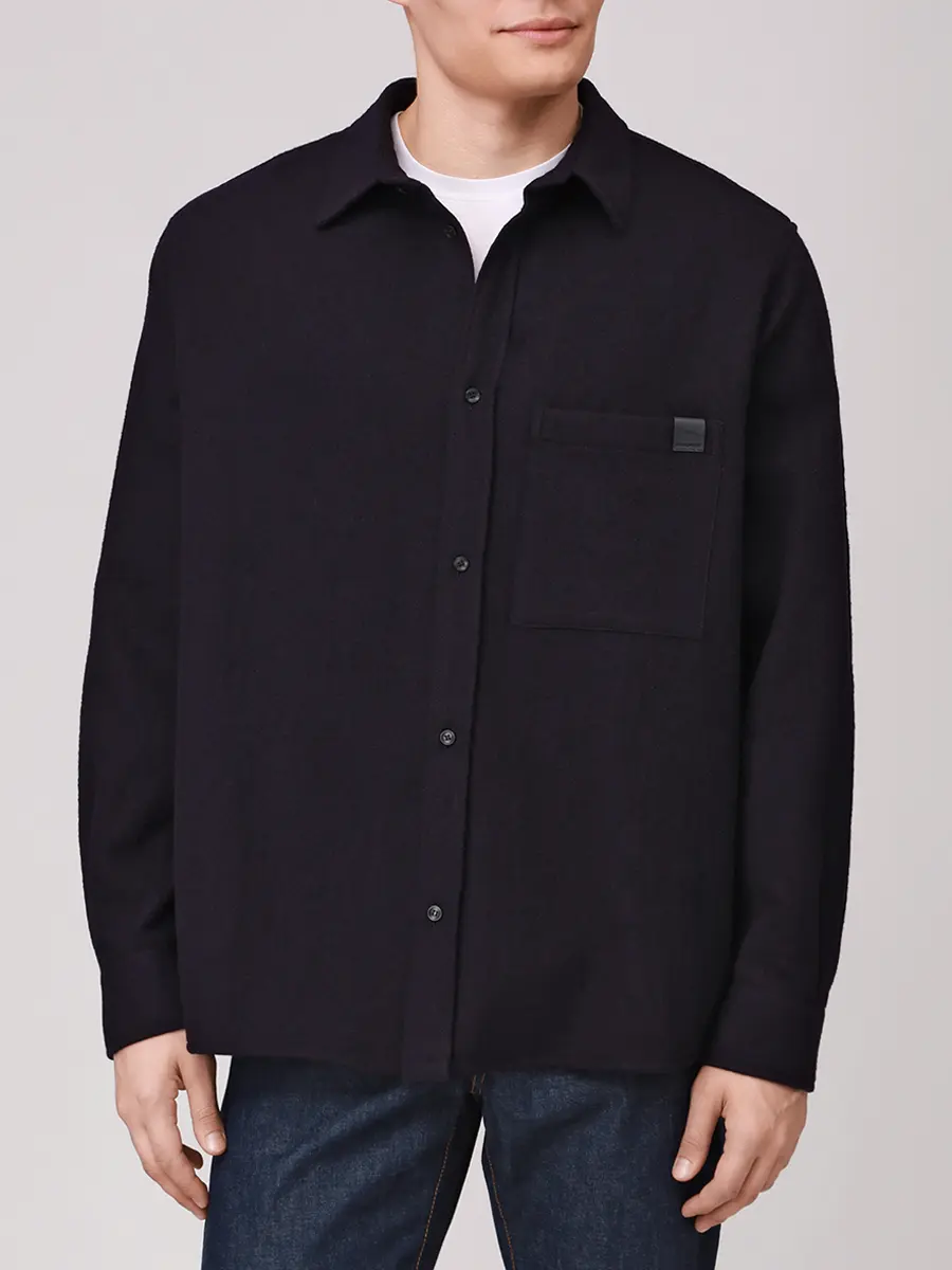 Рубашка шерстяная