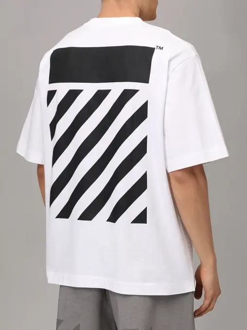 Футболка хлопковая OFF-WHITE