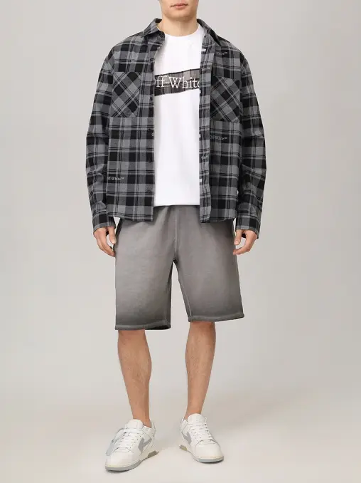 Шорты хлопковые OFF-WHITE