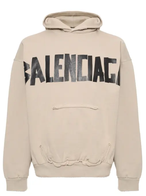 Худи хлопковое BALENCIAGA