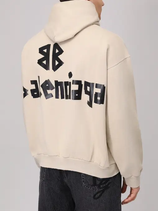 Худи хлопковое BALENCIAGA