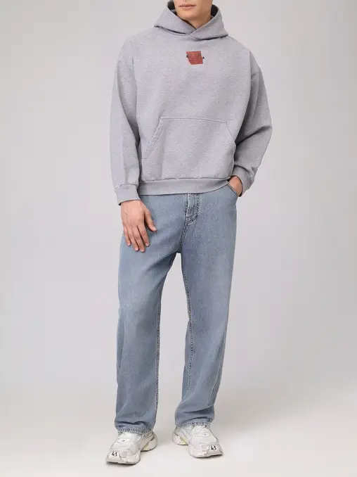 Худи хлопковое BALENCIAGA