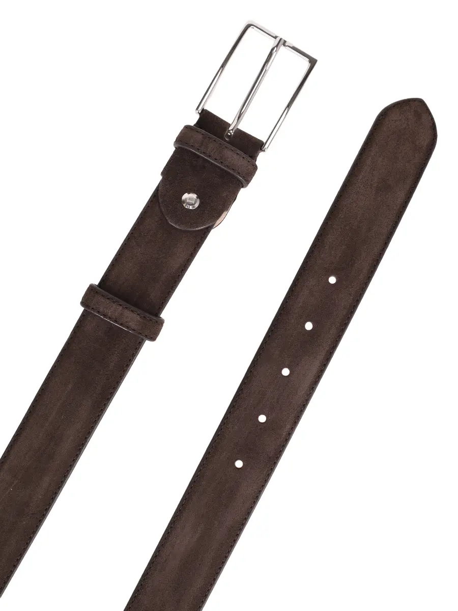 Ремень замшевый