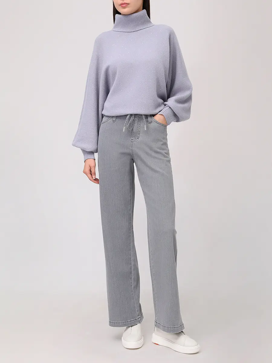 Джинсы хлопковые