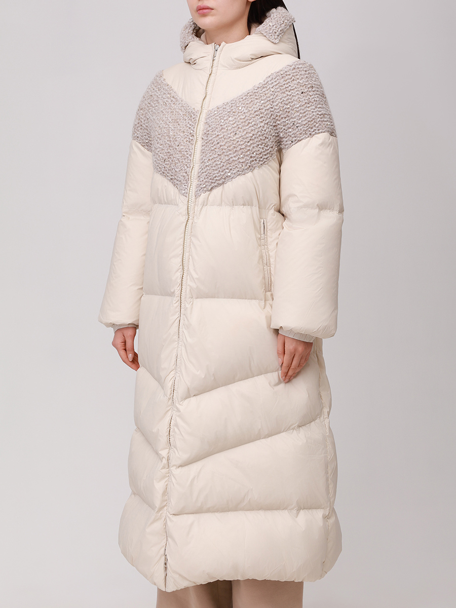 Пуховик стеганый