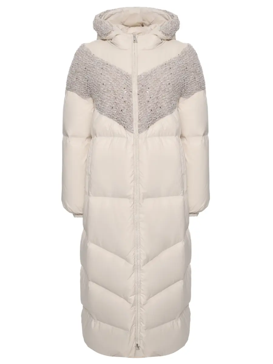 Пуховик стеганый