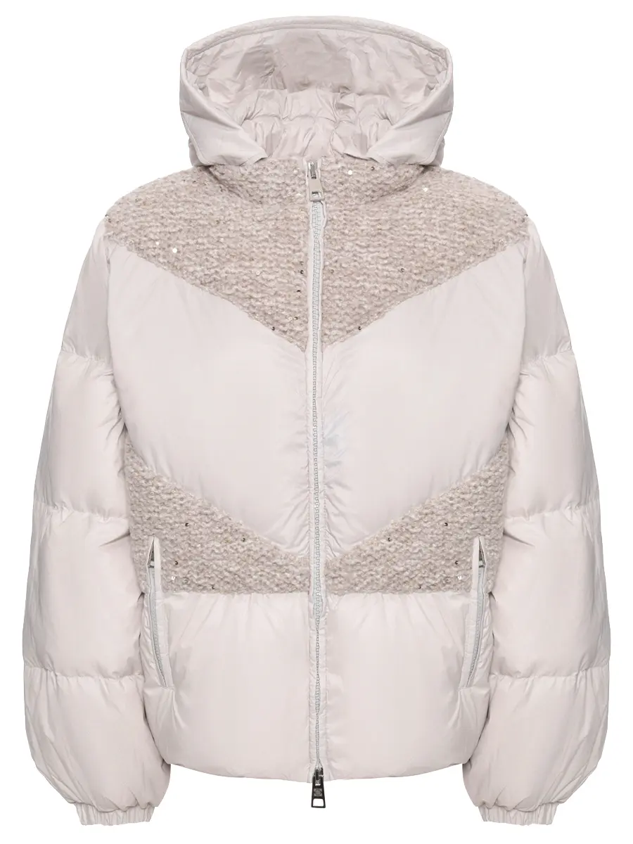 Пуховик стеганый