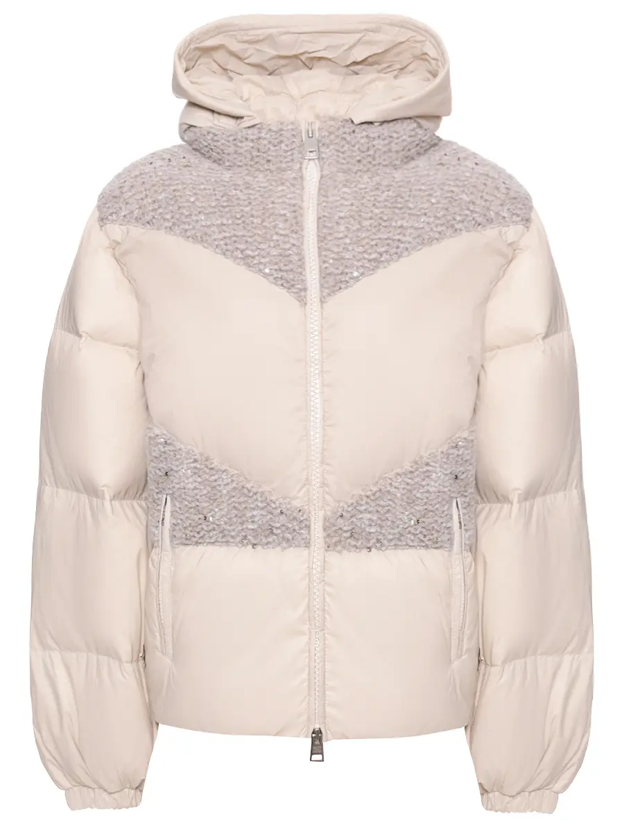 Пуховик стеганый