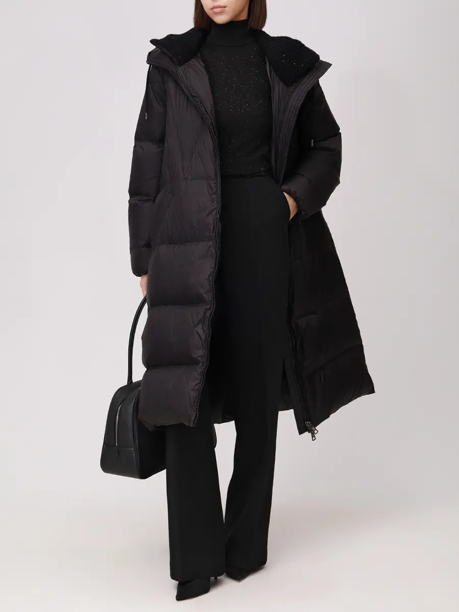 Пуховик стеганый