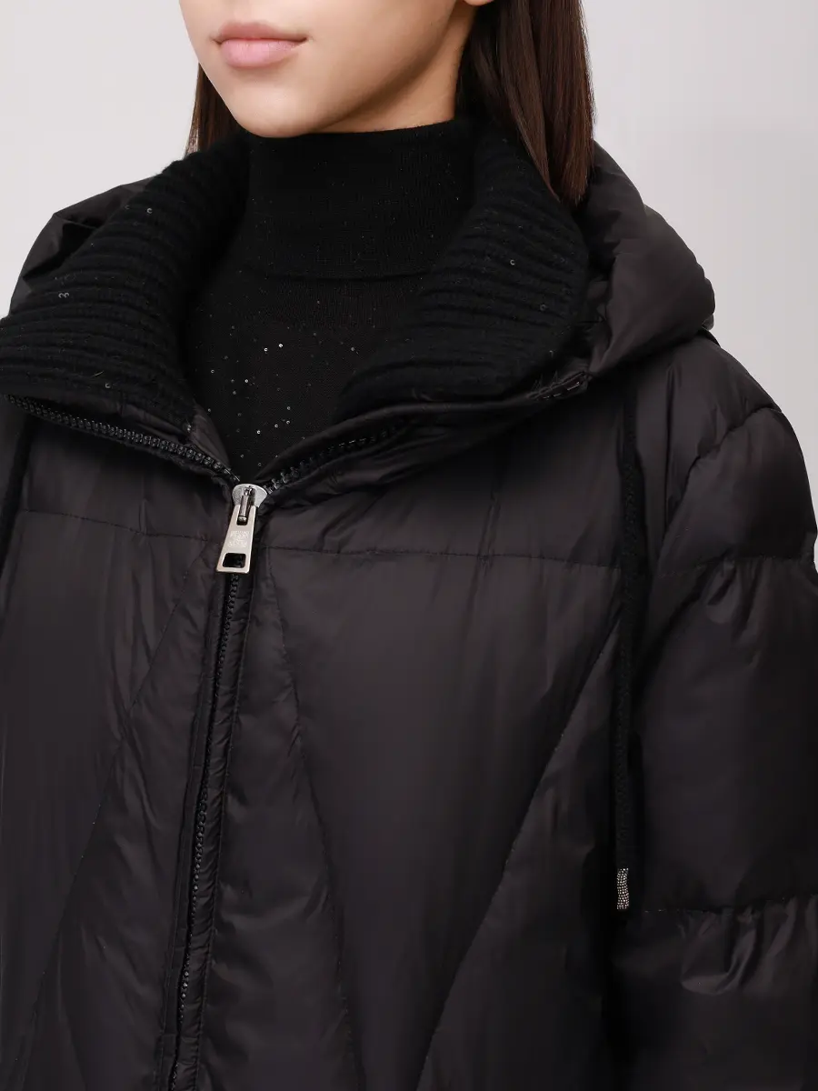 Пуховик стеганый