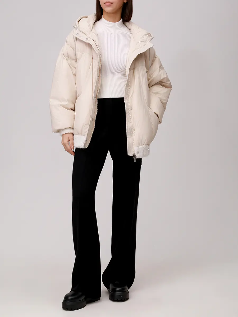 Пуховик стеганый