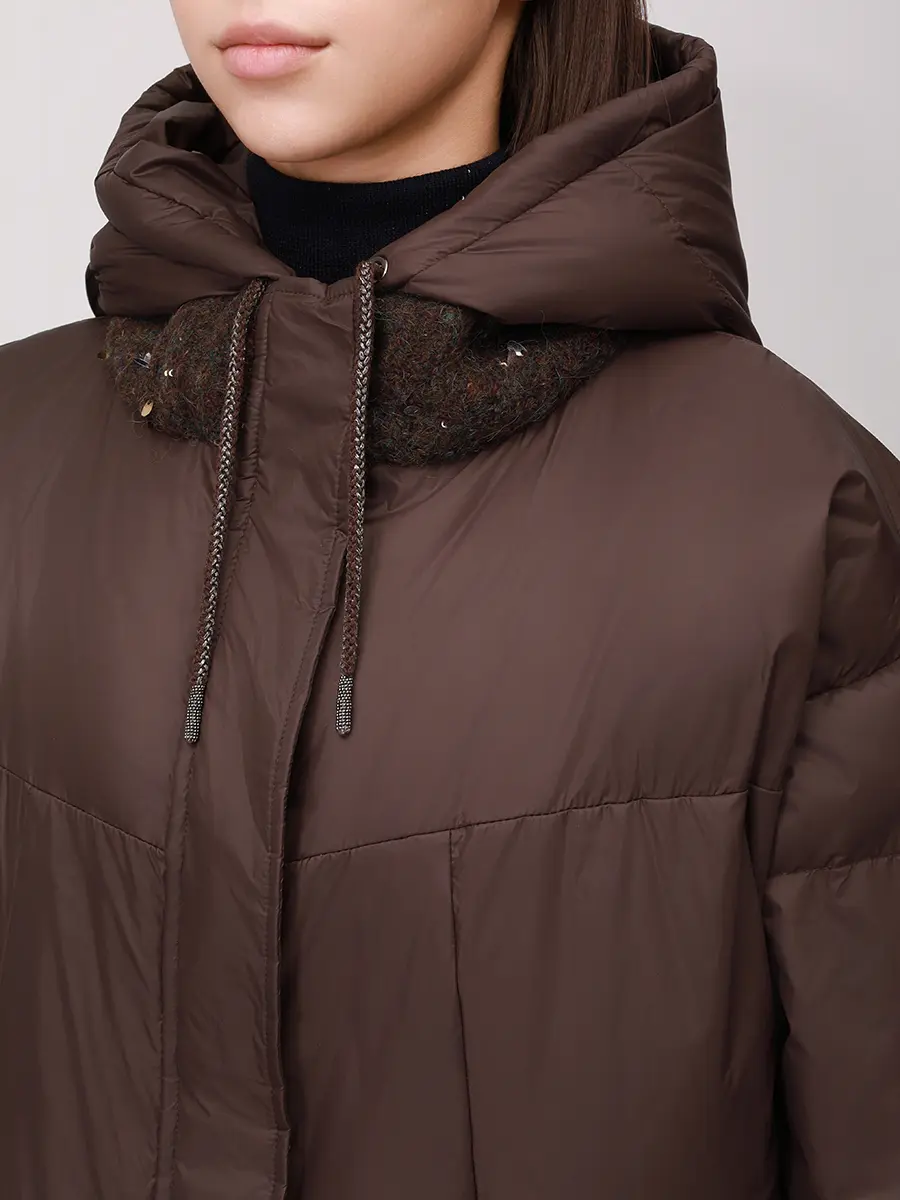 Пуховик стеганый