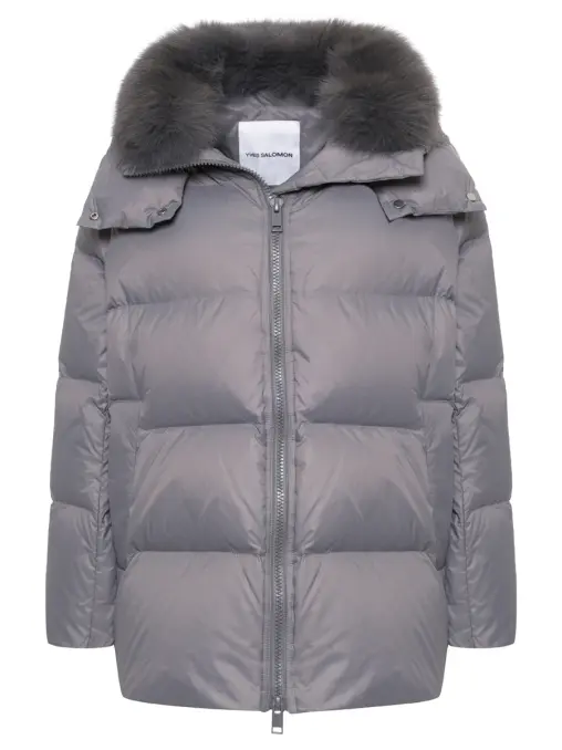 Пуховик стеганый YVES SALOMON