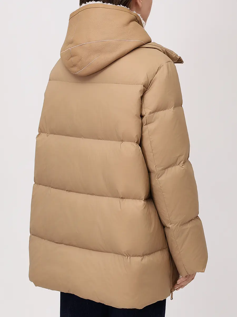 Пуховик стеганый