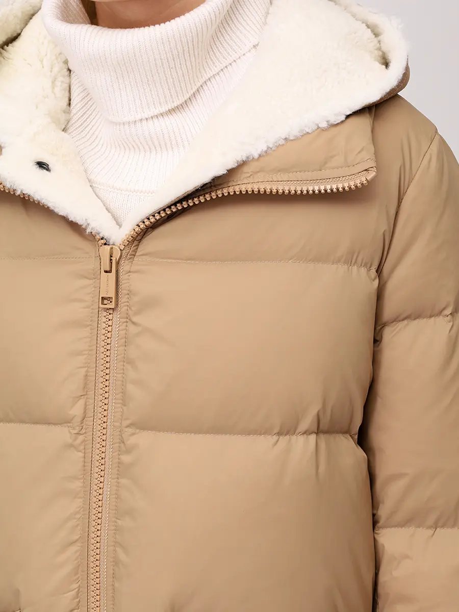 Пуховик стеганый