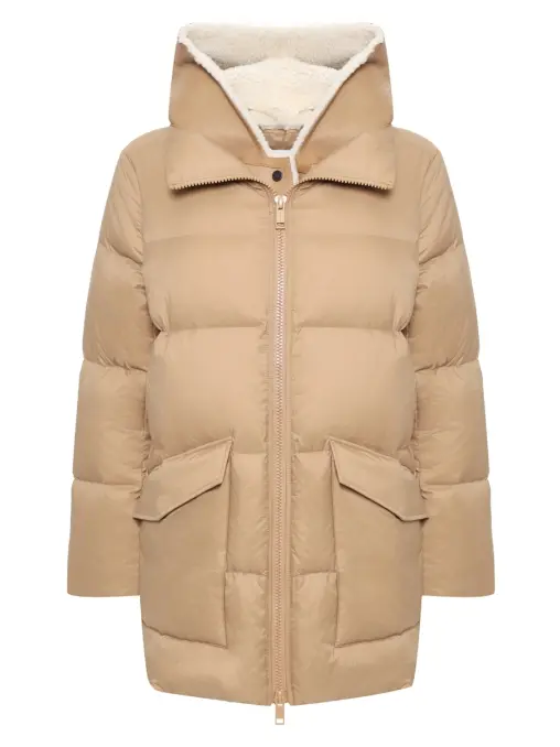 Пуховик стеганый YVES SALOMON