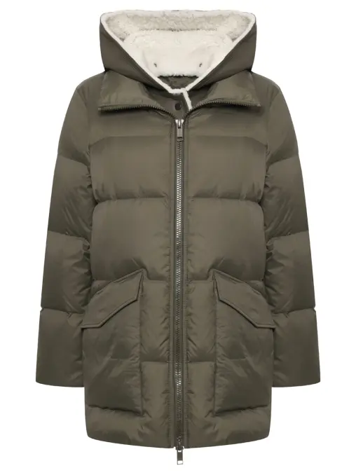 Пуховик стеганый YVES SALOMON