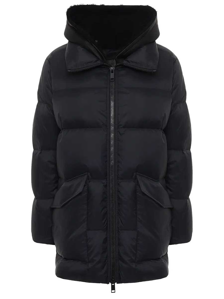 Пуховик стеганый