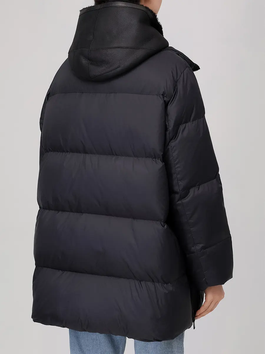 Пуховик стеганый