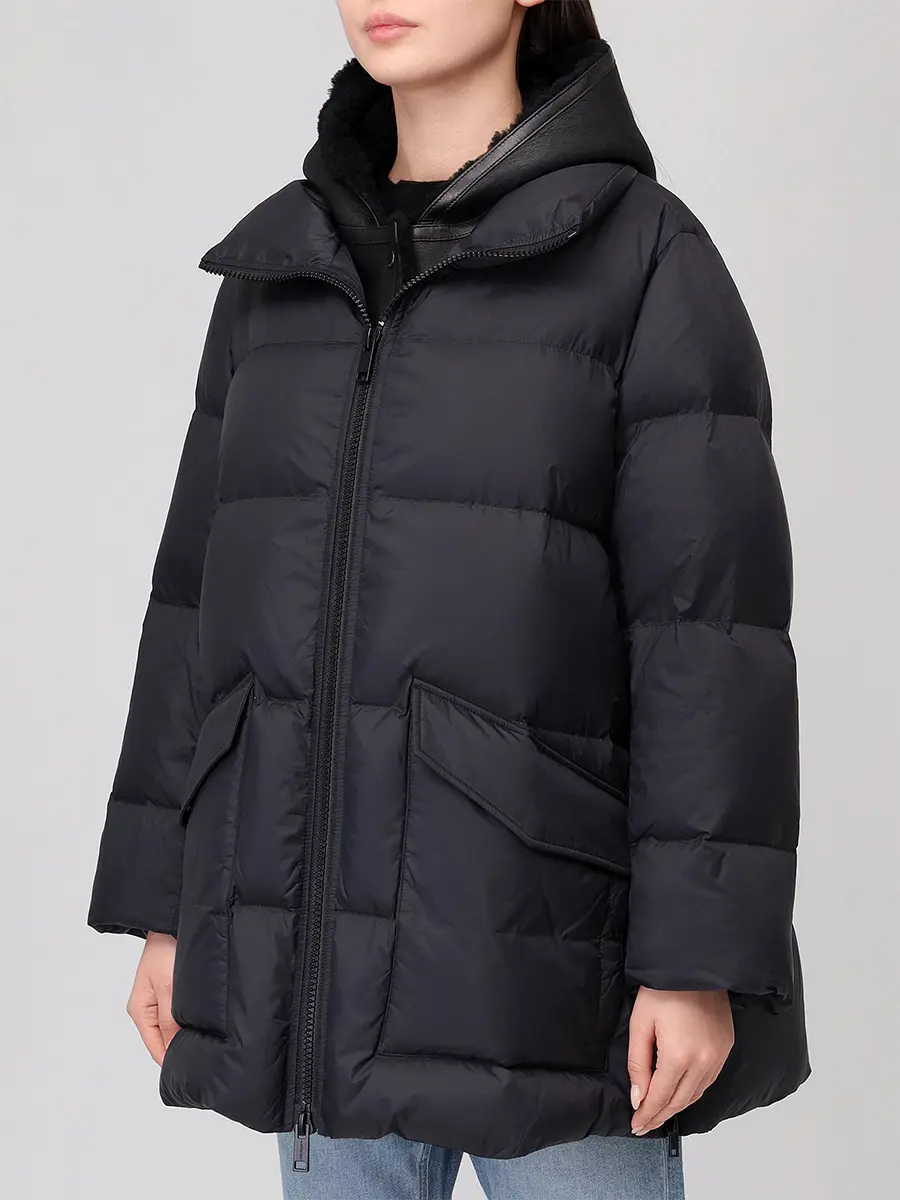 Пуховик стеганый