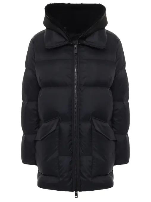 Пуховик стеганый YVES SALOMON