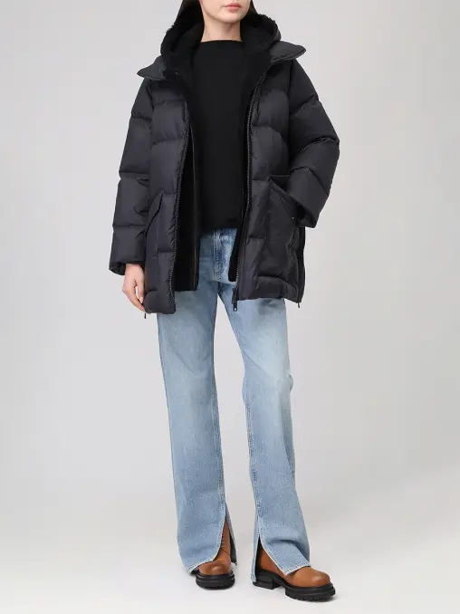 Пуховик стеганый YVES SALOMON