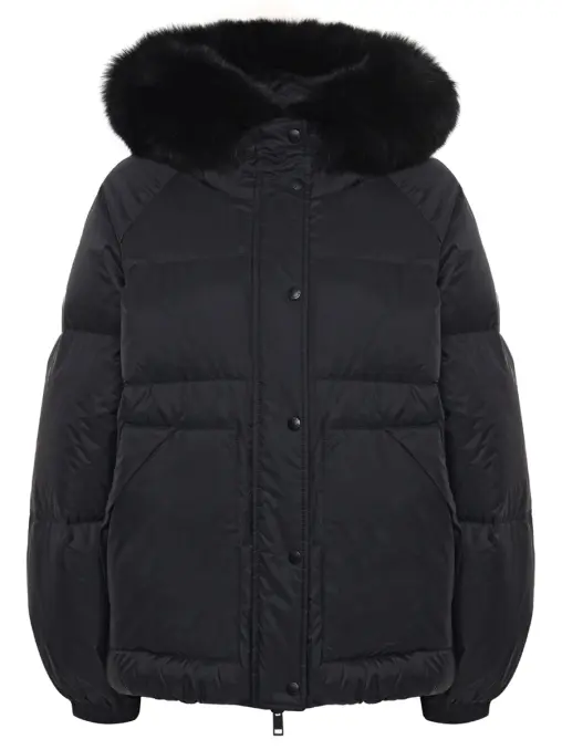 Пуховик стеганый YVES SALOMON