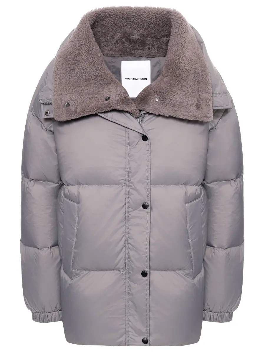 Пуховик стеганый