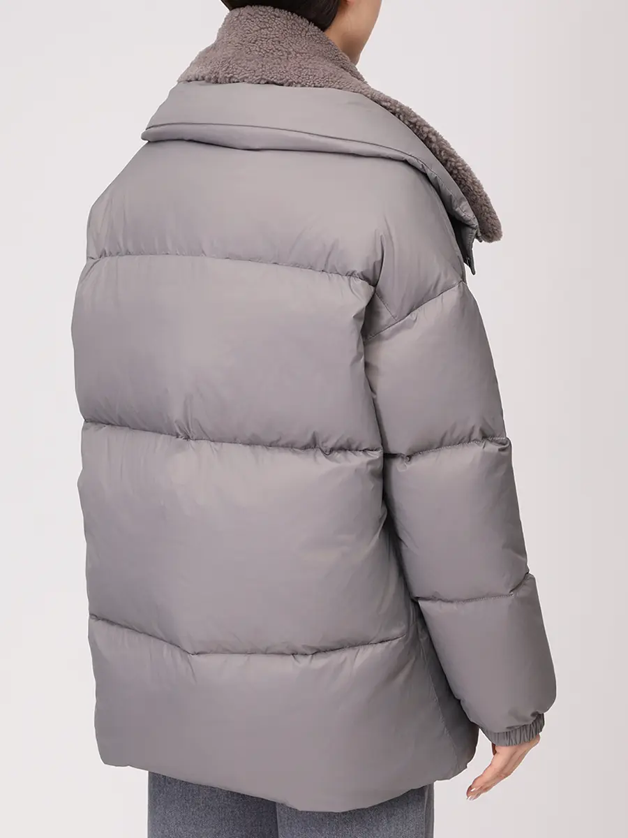 Пуховик стеганый