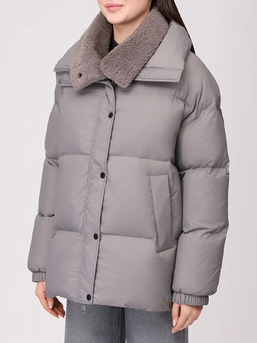 Пуховик стеганый