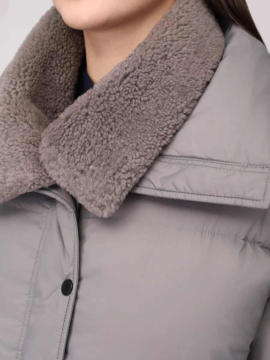 Пуховик стеганый