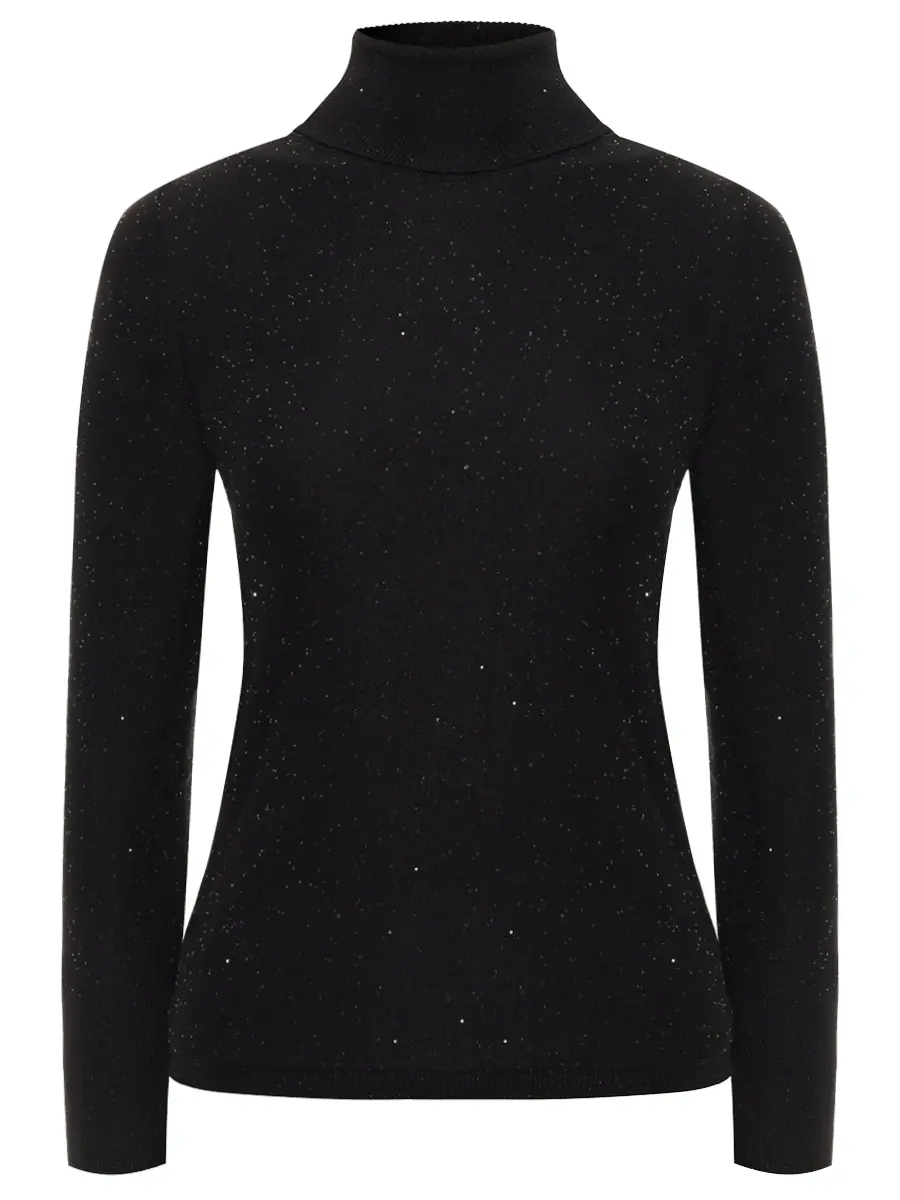 Водолазка из шерсти и шелка