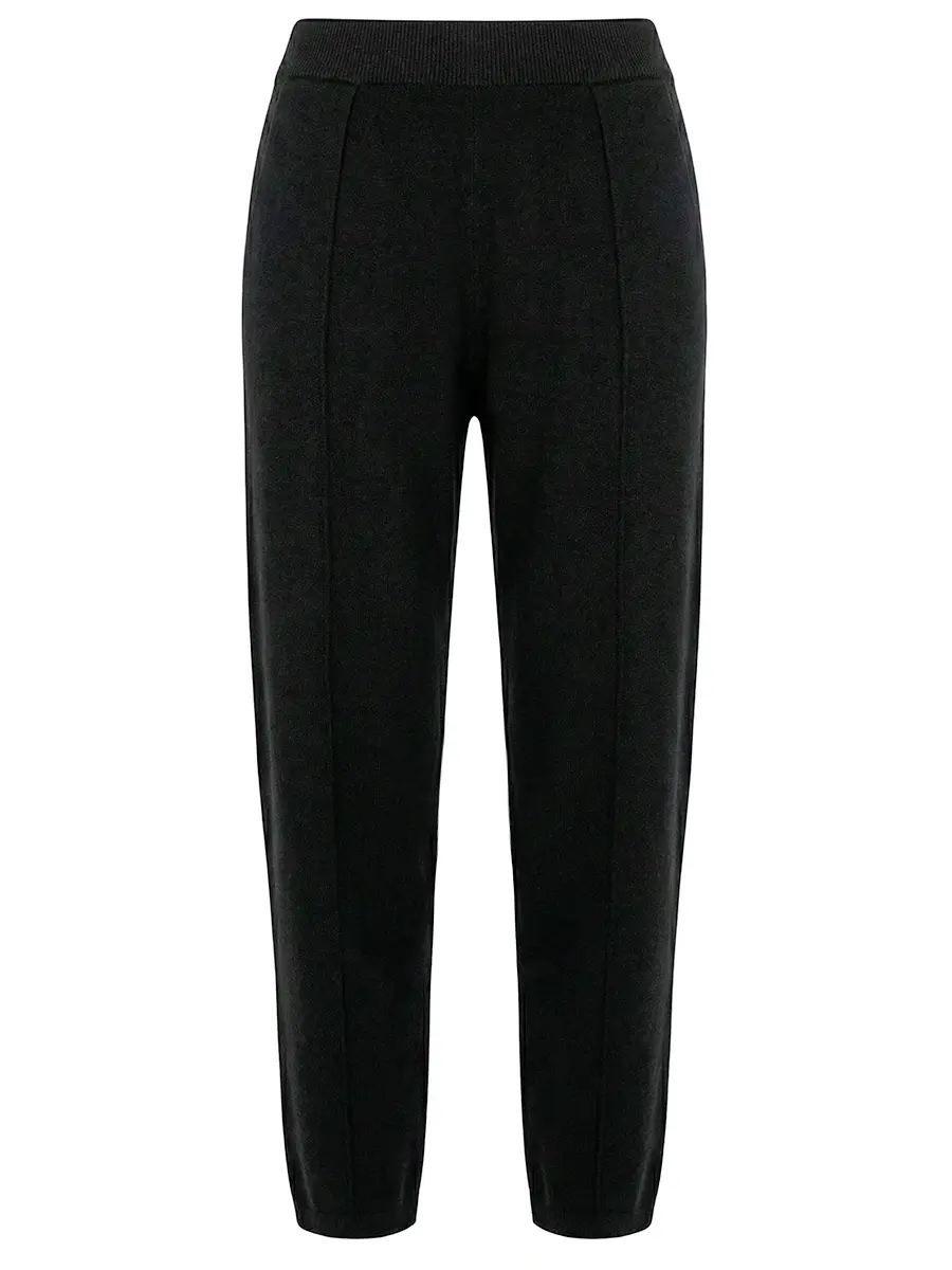 Брюки из шерсти и шелка