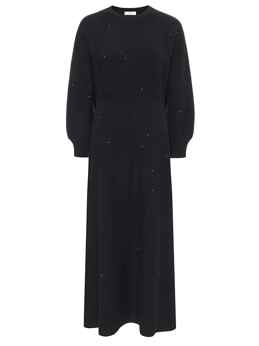 Платье шерстяное