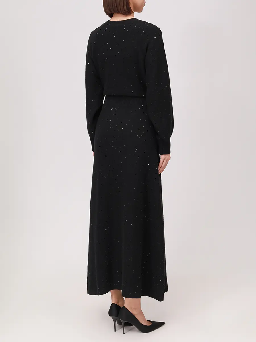 Платье шерстяное