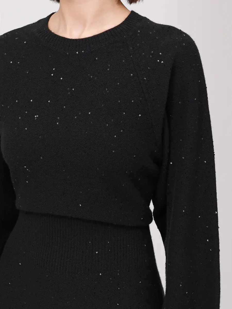 Платье шерстяное