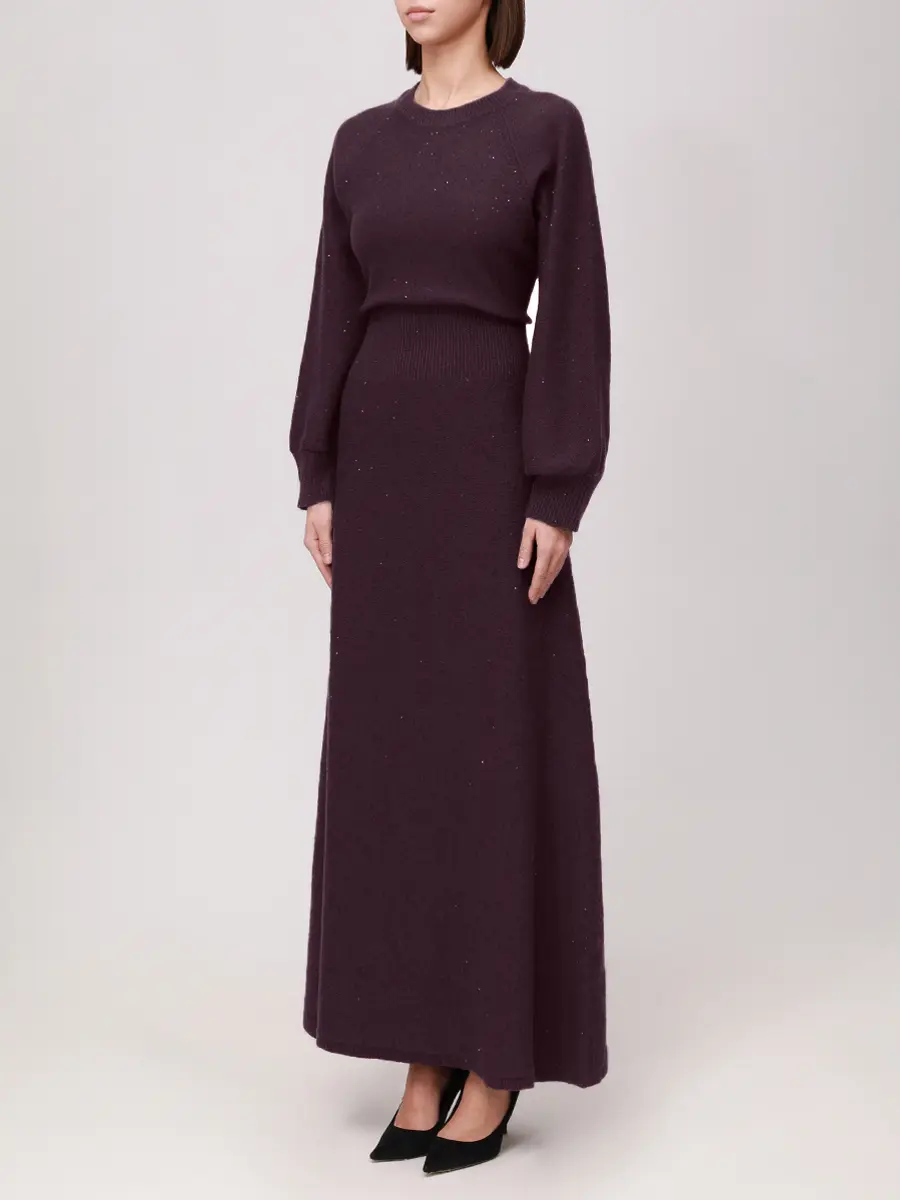 Платье шерстяное
