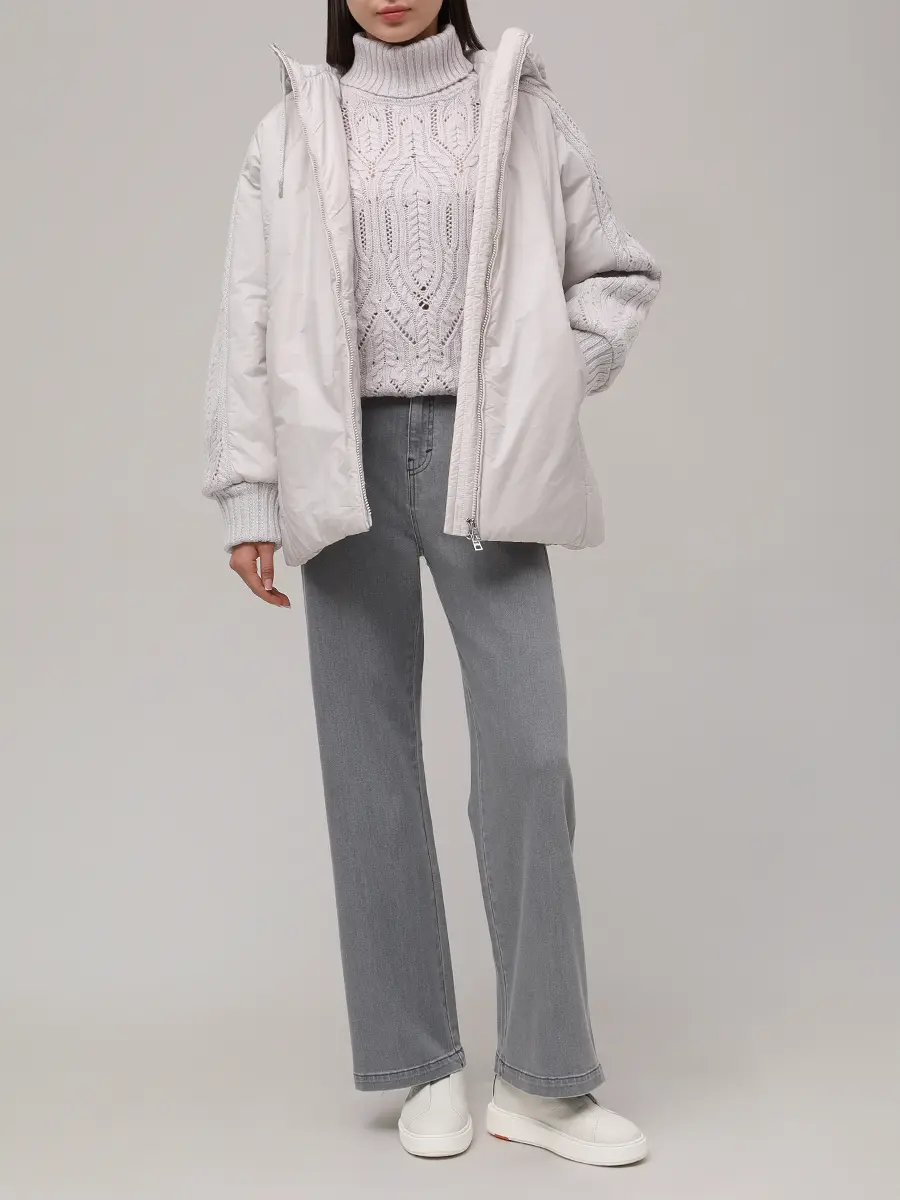 Куртка комбинированная