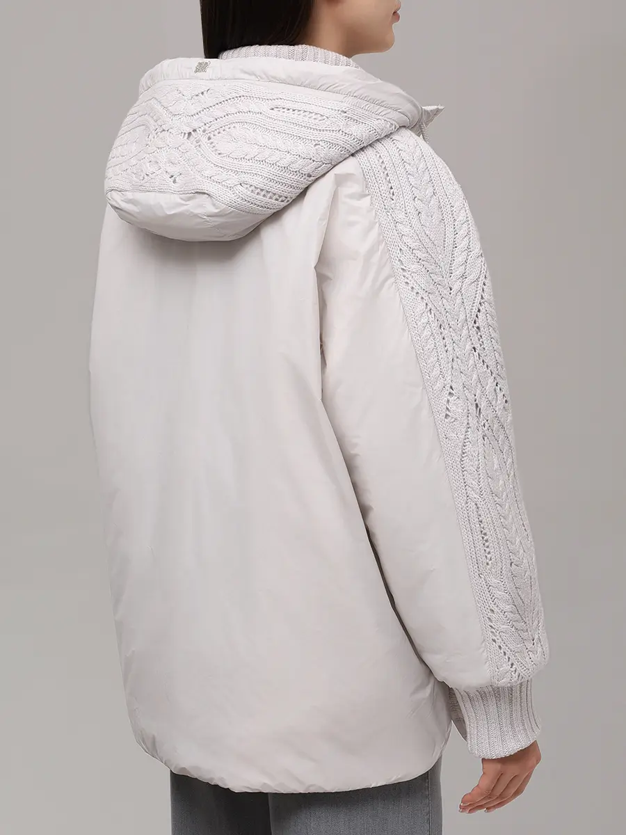 Куртка комбинированная