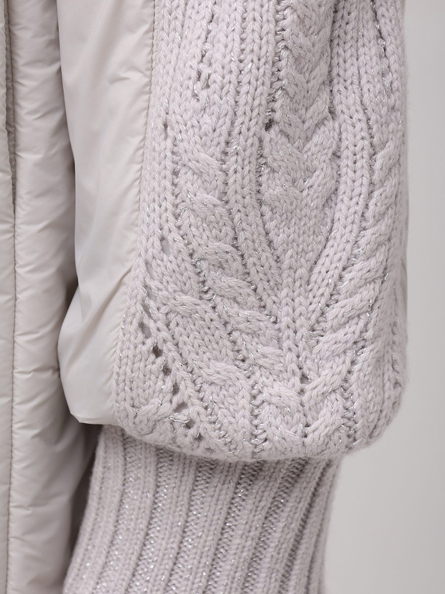 Куртка комбинированная