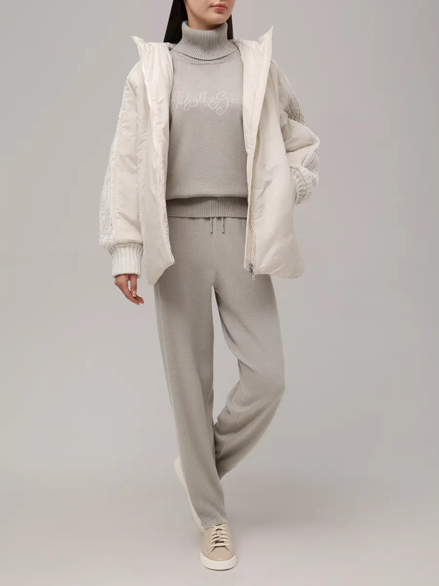 Куртка комбинированная