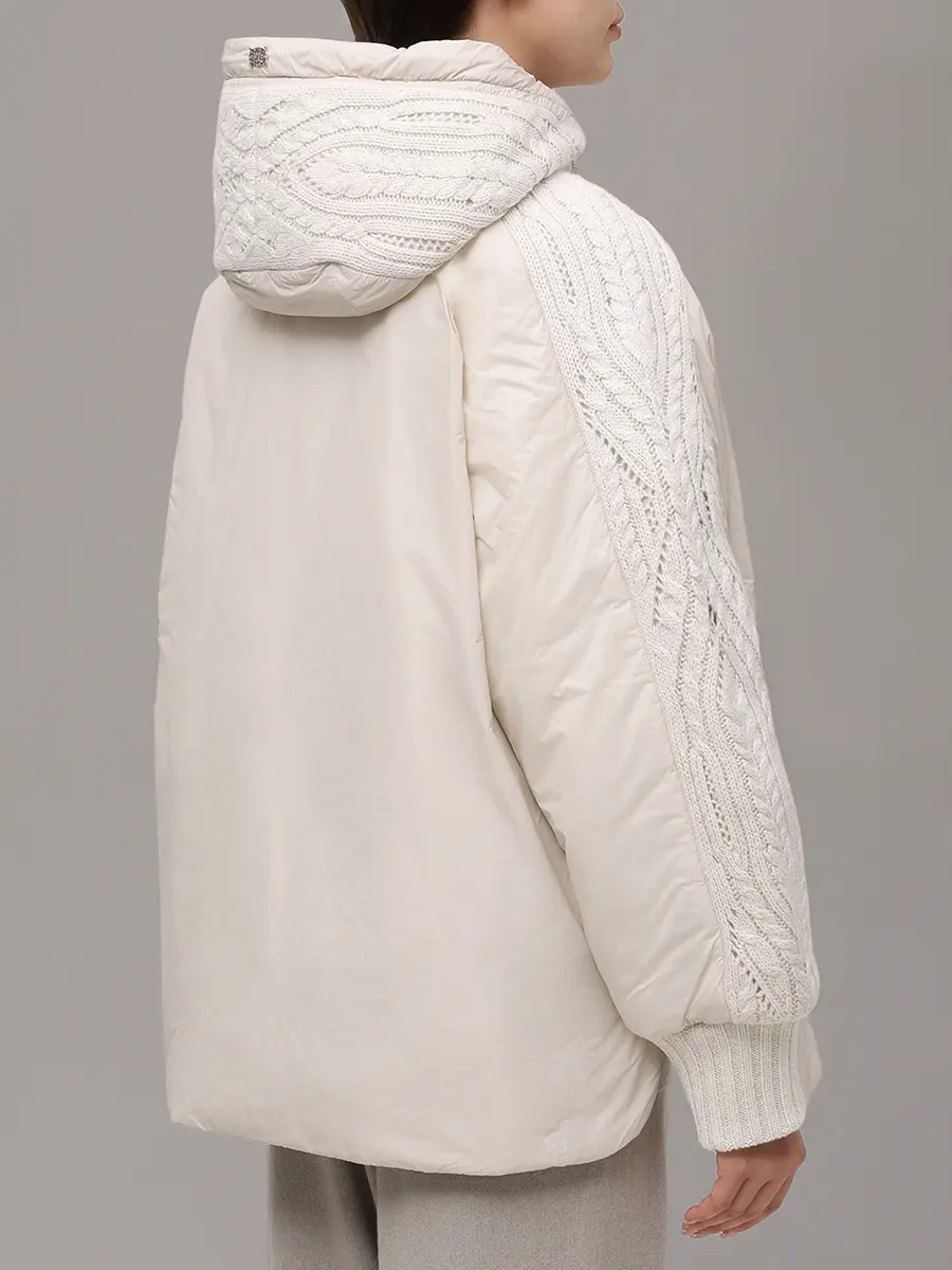 Куртка комбинированная