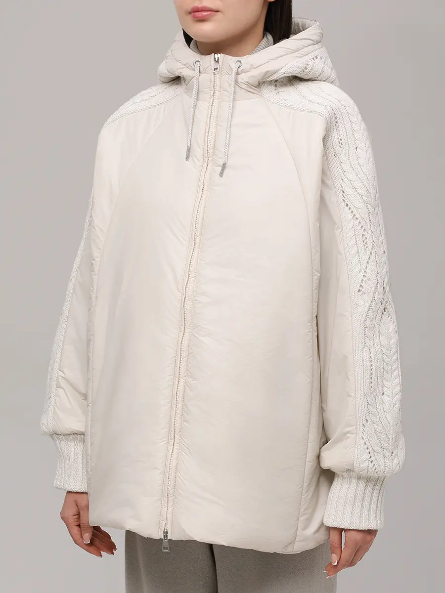 Куртка комбинированная