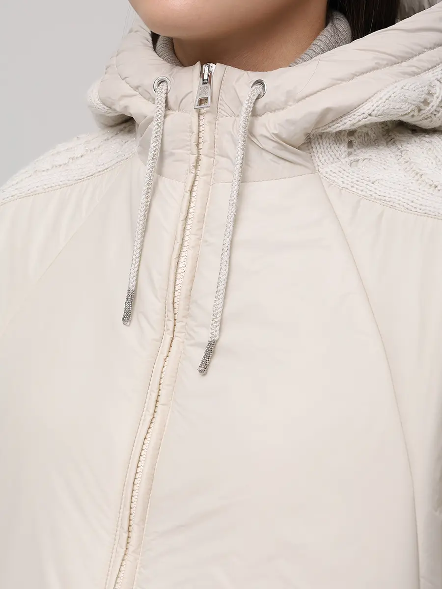 Куртка комбинированная