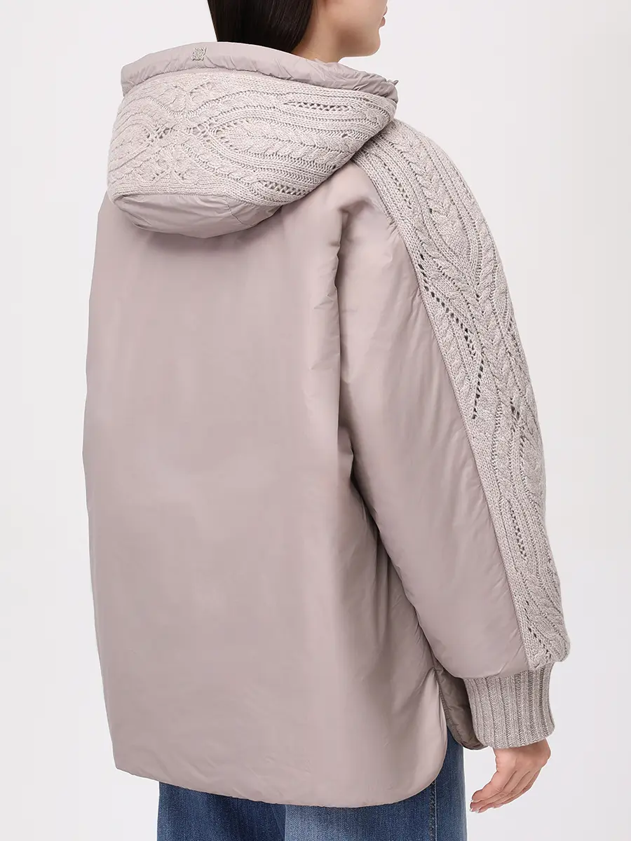 Куртка комбинированная