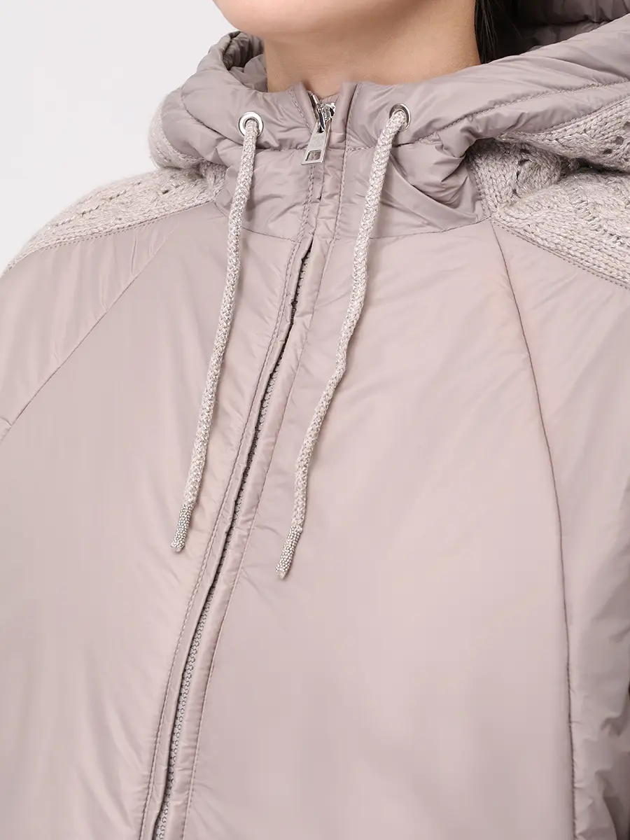 Куртка комбинированная