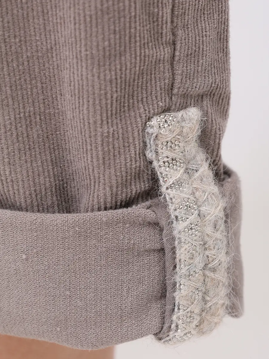 Брюки вельветовые