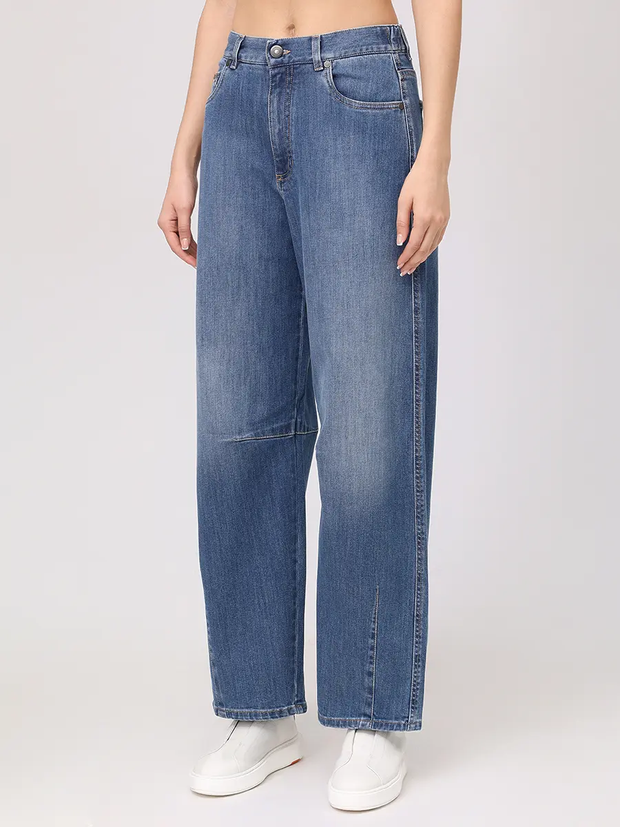 Джинсы хлопковые