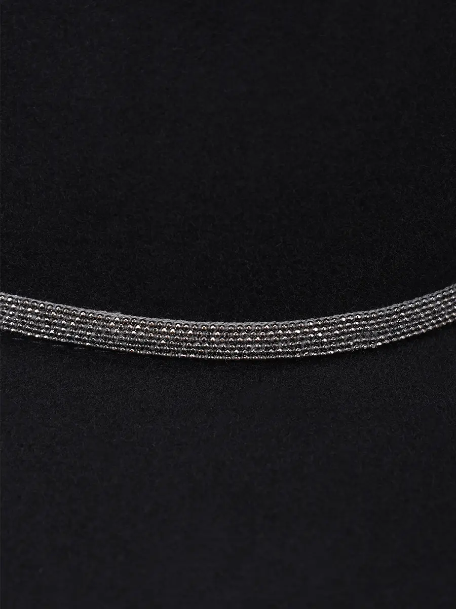 Шляпа из шерсти и кашемира